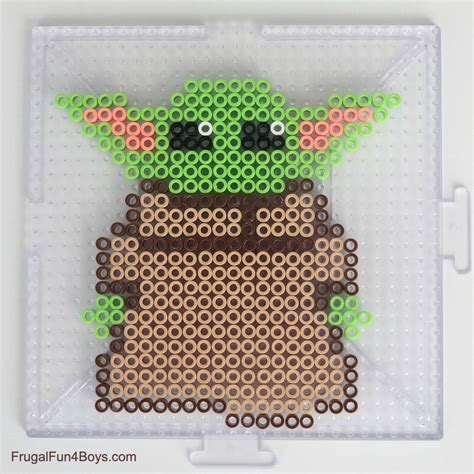 Figuras De Hama Beads Baby Yoda Holis Aqu Encontrar N Muchos Video