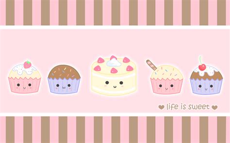 Kawaii Food Wallpaper - WallpaperSafari