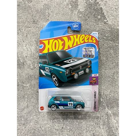 Jual Hot Wheels 73 Honda Civic Custom Hijau Factory Sealed FS Compact
