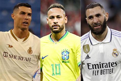 Cristiano Ronaldo Neymar Karim Benzema And Other Superstar