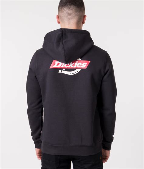 Ruston Hoodie Black Dickies Eqvvs