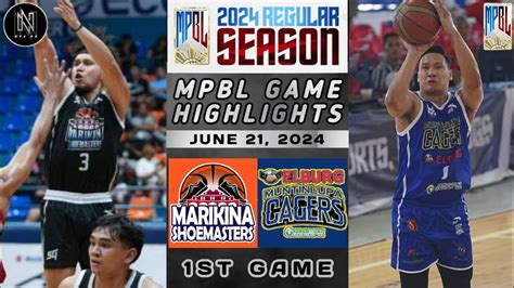 Mpbl Highlights Marikina Shoemasters Vs Muntinlupa Cagers June