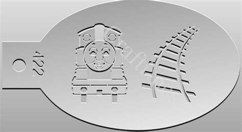 Thomas tank engine stencil – Face Paints NZ