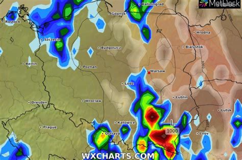 Gdzie jest burza Alert RCB przed burzami i wichurami dla połowy Polski