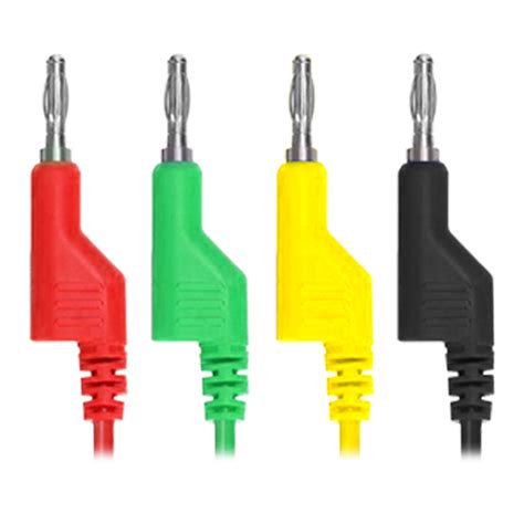 Banana Cable Set 1 Meter 4 Pack Micro Robotics