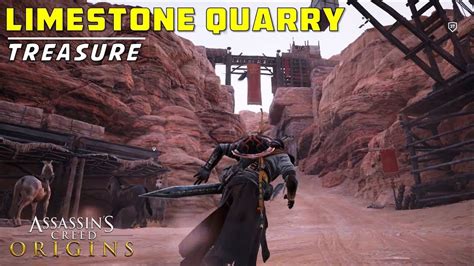 Loot Treasure Location Limestone Quarry Haueris Nome Assassins Creed Origins Youtube