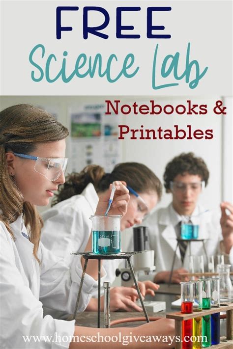 Free Science Lab Notebooks And Printables Free Homeschool Deals