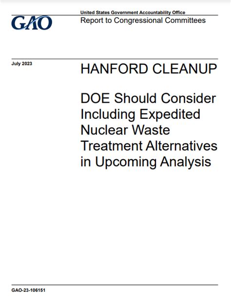 Hanford Cleanup - OurEnergyPolicy