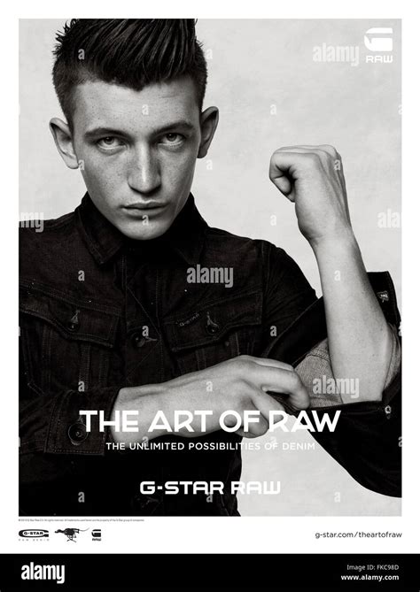 2010s Uk G Star Raw Magazine Advert Stock Photo Alamy