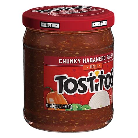 Tostitos Chunky Habanero Salsa Hot 15.5 Oz - Fairway