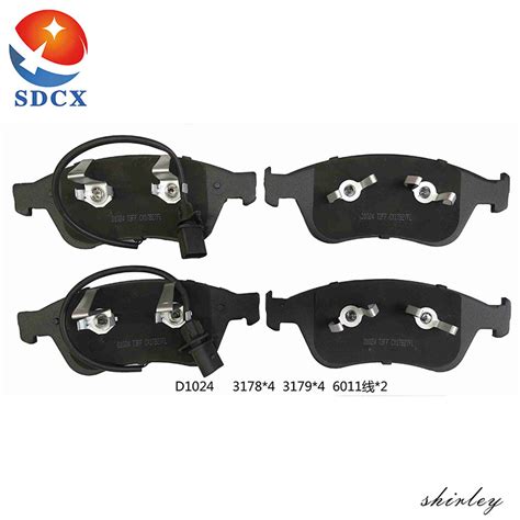 Sdcx D1024 Front Brake Pad Car Ceramic Auto No Noise Dust Brake Pad