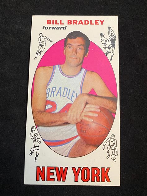 Lot EX 1969 70 Topps Bill Bradley Rookie 43 Basketball Card