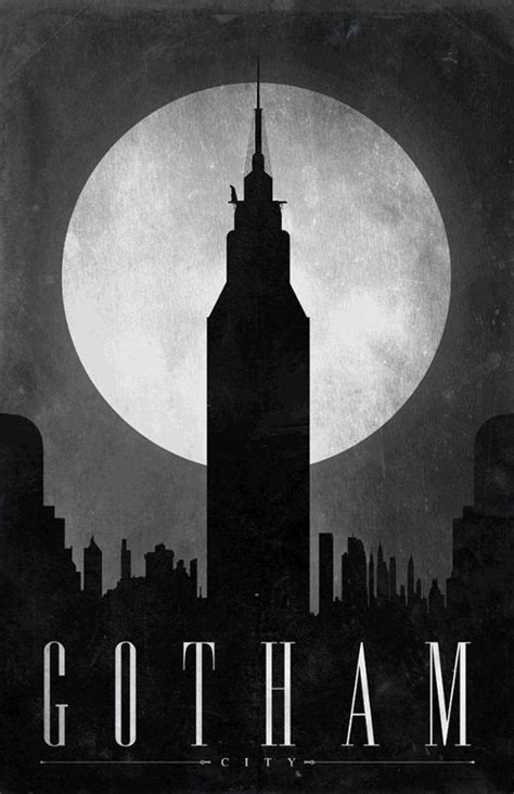 The Roaring Twenties - art-decodence: Gotham cityscape. The design and...