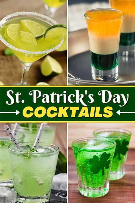 25 Easy St Patrick S Day Cocktails That Will Make You Feel Lucky