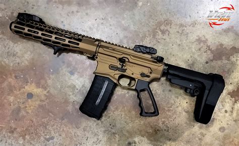 Wilde Arms XTR V2 AR15 Pistol 5 56 7 5 Burnt Bronze Cerakote