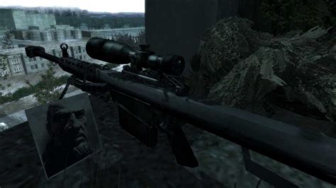 Ps Call Of Duty Modern Warfare Barrett M A Sniping Hd P