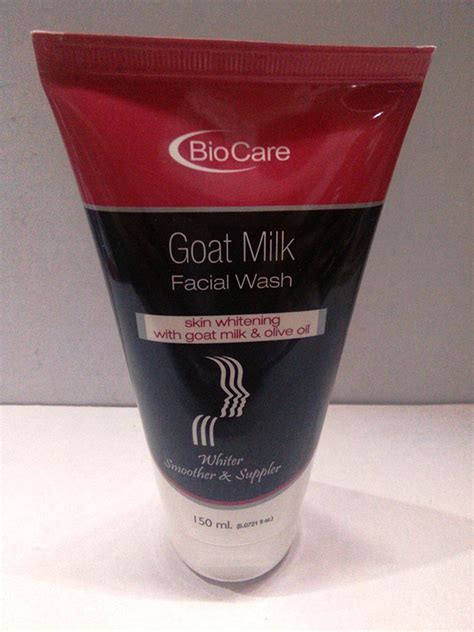 Buy Biocare Goat Milk Facial Wash Whiter Smoother Suppler Skin