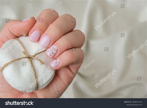 Woman Hands Beautiful Nude Modern Design Stock Photo 2080151716 Shutterstock