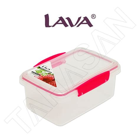 Lava Airtight Multipurpose Food Container Tupperware Plastic Canister