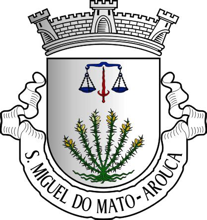 Heráldica da Freguesia de São Miguel do Mato Município de Arouca