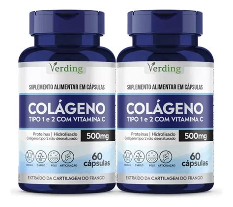 Colageno Tipo E Vitamina C C Psulas Verding Sabor Without