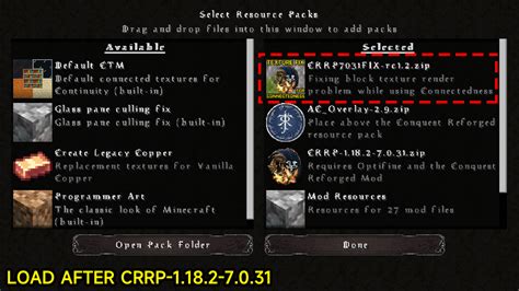Download Conquest Reforged Resourcepack Fix For Connectedness