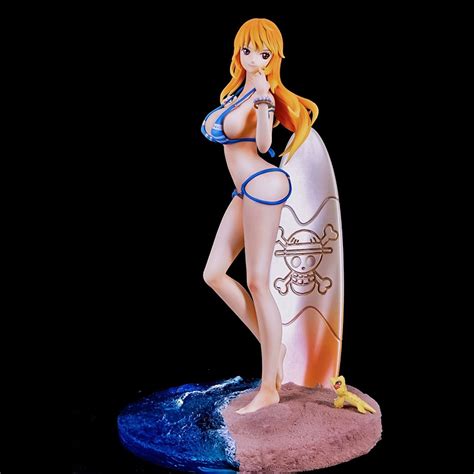 One Piece Naked Figures Gk Nami Adult Figurine Toys Cm Cat Burglar