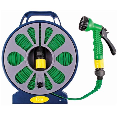 Retractable Flat Garden Hose - 50 Ft - Multi Junction