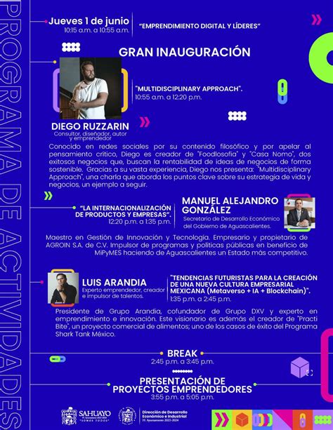 Programa Semana Del Emprendedor Sahuayo 2023 Sitio Oficial Del