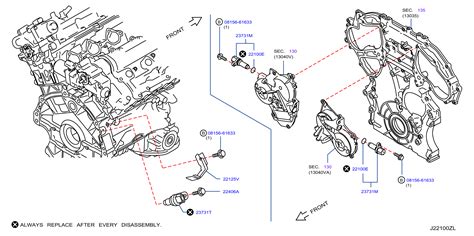 Infiniti FX35 Engine Camshaft Position Sensor 23731 EY00B INFINITI