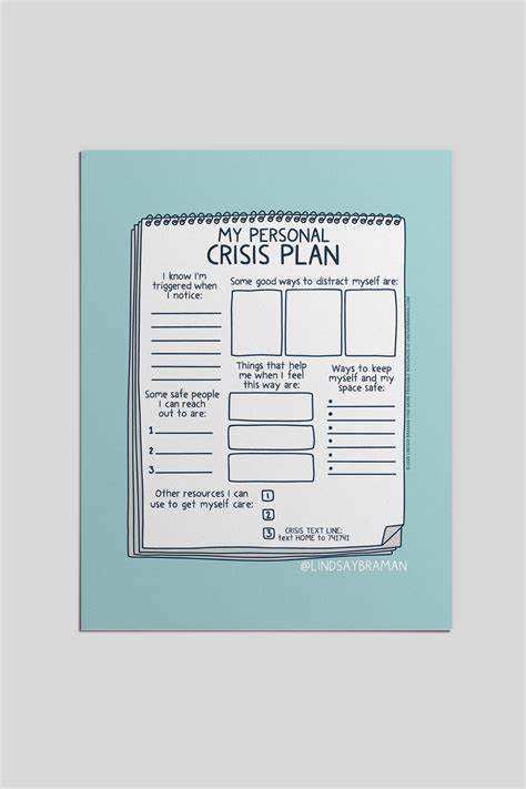 Crisis Prevention Plan Template