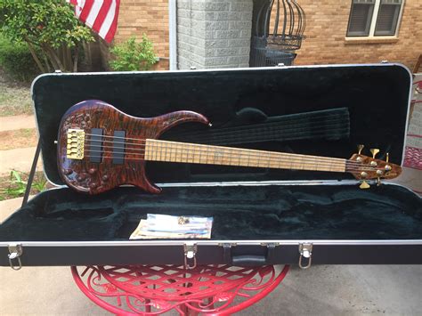 Sold Usa Custom Shop Peavey Cirrus 5 Tiger Eye Finish