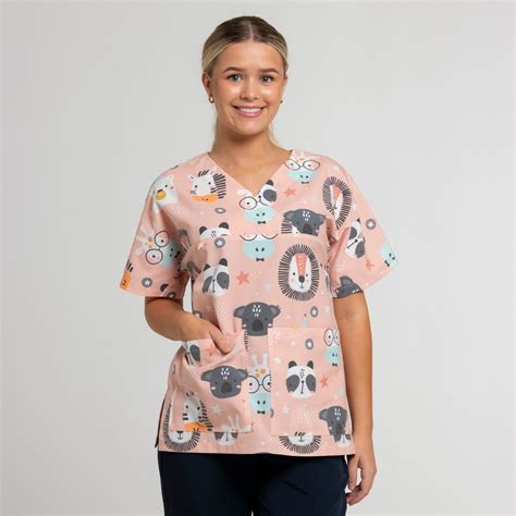 cute animal scrub tops 4