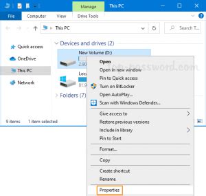 Easy Ways to Label or Rename Hard Drive in Windows 10 | Password Recovery