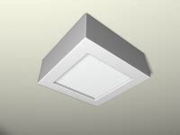 Prix En France De U De Plafonnier Carr Avec Lampe Led G N Rateur De