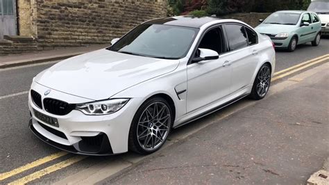 2017 Bmw M3 Competition Pack Mineral White Pearl Carbon Exterior And