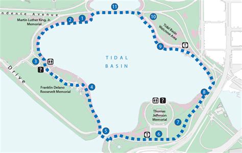 Tidal Basin Loop Trail - Cherry Blossom Festival (U.S. National Park Service)