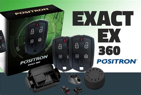 ALARME DE CARRO EXACT 360 CYBER POSITRON 2 CONTROLES Brazil Color