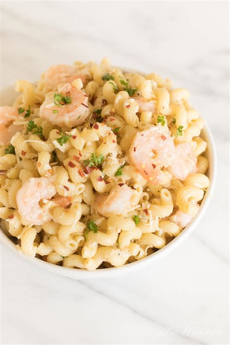 Seafood Pasta Salad | Julie Blanner