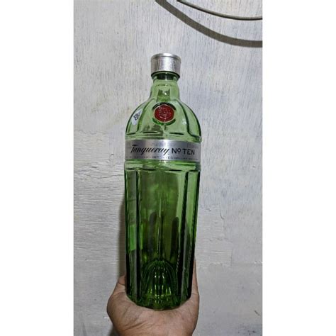 Jual Botol Bekas Minuman Keras Miras Tanqueray No Ten Botol Antik Botol