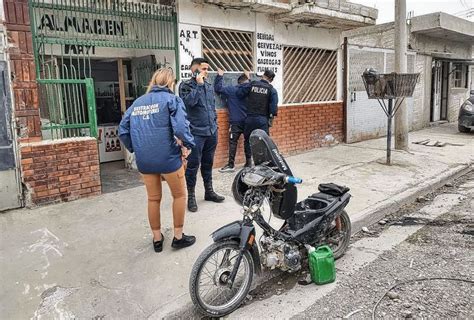 Circulaba Con Moto Robada Por El Ab Solo Y Se La Secuestr La Polic A