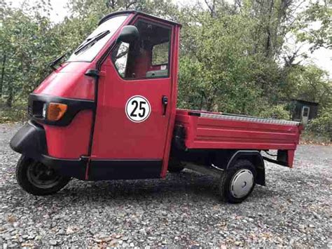 Piaggio Ape Mit Km H Zulassung Ohne Fs Bestes Angebot Von Piaggio