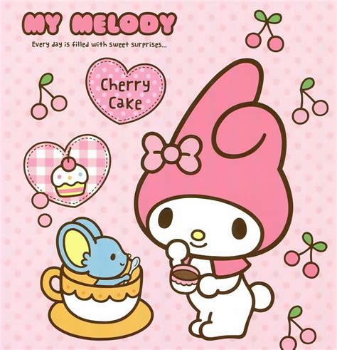 My Melody My Melody Wallpaper Hello Kitty My Melody Melody Hello Kitty