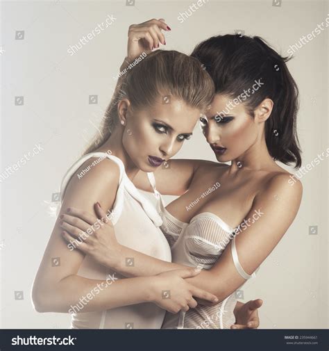 Two Sexy Woman Lingerie Stock Photo 235944661 Shutterstock