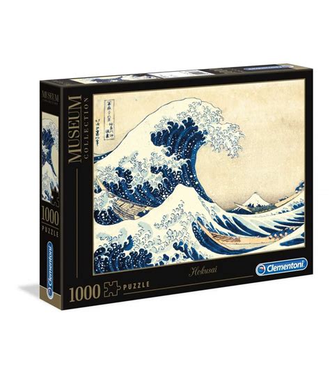 La Grande Onda Di Kanagawa Hokusai Puzzle 1000 Pezzi Puzzle Da