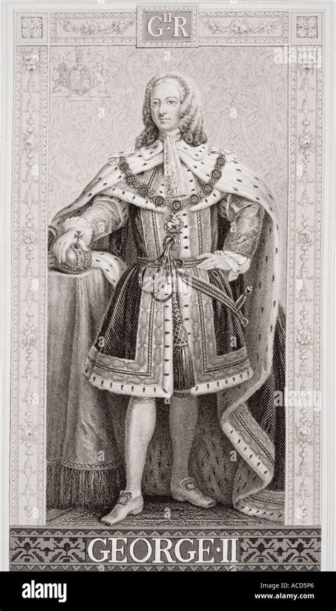 George Ii 1683 1760 King Of England 1727 1760 Stock Photo Alamy