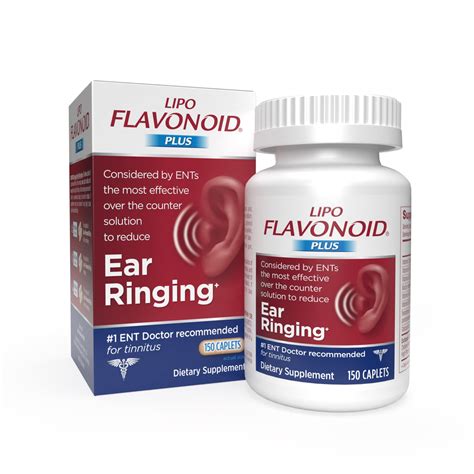 Lipo Flavonoid Plus Tinnitus Relief Caplets Bioflavonoids Vitamin C