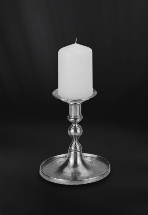 Pewter Candlestick Italian Pewter Home Décor