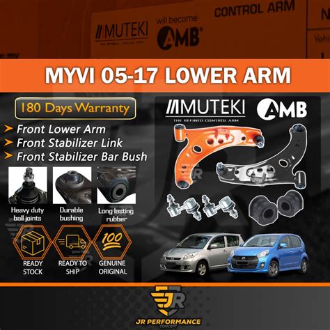 Muteki Lower Arm Stabilizer Link Stabilizer Bush Muteki Perodua