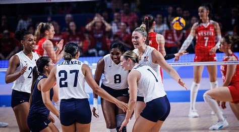 2023 FIVB Women S Volleyball Nations League Week One USA Volleyball